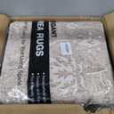 Madane Living Room 10x14 Area Rugs,Washable Low Pile Non-Slip Stain Resistant Extra Large Thin Rug, Vintage Soft Throw Carpet for Dining Room Bedroom Farmhouse Home Office Decor (10 x 14, Beige/Brown)