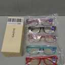 Gaoye Reading Glasses Men/Women, Eyeglasses, Blue Light Readers for Men/Women, Computer Eye Glasses, Cheaters, +1.25