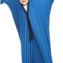Sensory Sock for Adults, X Large Compression Sack 30 * 68 inch, Soft Fabric with Strong Stitching and Snap Closures (Classic Blue)