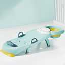 Hair Washing Station for Kids Children's Shower Seat Adjustable Children Shampoo Chair Bath Seat Household Foldable for 1 to 16 Years Old
