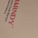 Electric Heated Towel Warmer with Timer & Temperature Control- Wall Mounted Bathroom Towel Rack, Plug-in Design & Brushed Stainless Steel Finish (8 Bar)