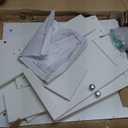 Shintenchi Bathroom Wall Cabinet with Door, Over The Toilet Medicine Cabinet with Adjustable Shelf & Open Shelf, White