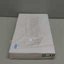 Wireless Keyboard and Mouse Combo,2.4G Full Size Wave Keys Ergonomic Keyboard with Wrist Rest for Natural Typing, 3 DPI Adjustable Ergonomic Silent Mouse for Computer/Laptop/Windows/Mac (Gray)