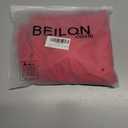 Women One Shoulder One Piece Swimsuit Tummy Control Bathing Suits Modest Full Coverage Cutout Swimwear (Red)