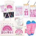 JTENGTOP 11 Year Old Beautiful Teen Girl Birthday Gifts, Gifts for 11 Year Old Beautiful Teen Girl, Best Popular Present, 11th Birthday Decorations: Tumblers & Water Glasses