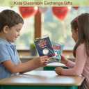 24 Packs Valentines Day Cards for Kids School with Fidget Spinner Sport Balls, Boys Girls Classroom Exchange