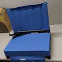 SPORT BEATS Stadium Seats with Back Support Bleacher Chairs with Back and Cushion Thick Padded Bleacher Seats Includes Shoulder Strap