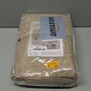 MIULEE 100% Blackout Linen Textured Curtains for Bedroom Solid Thermal Insulated Copper Brown Grommet Room Darkening Curtains & Drapes Luxury Decor for Living Room Nursery 42 x 63 Inch (2 Panels)