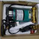 Automatic Water Pressure Booster Pump Max.H 49ft Max.Flow7GPM Shower Booster Pump Water Circulator Circulation Pump 1 inch Outlet 120W with Water Flow Switch