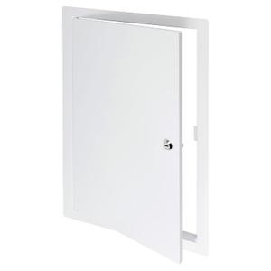 12" x 20" Lockable White Metal Access Panel. Service Shaft Door Panel with Key. Plumbing, Electricity, Heating, Alarm Wall Access Panel for Drywall. Bathroom Services Access Hole Cover.