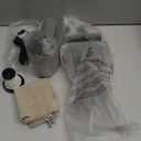 Car Vacuum Portable Cordless, 35000Pa High Power Brushless Motor Handheld Vacuum, 6-in-1 Rechargeable Mini Cleaner with Air Duster for Car, Home, Pet Hair, Keyboard,Gray