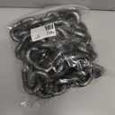 Zcaukya 2 Pcs Halloween Plastic Chain, 6 FT Halloween Props Fake Chains, Plastic Chain Links Creepy Costumes Accessories Haunted House Decor