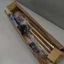 Garland Hanger for Front Door Frame - 26.77'' to 89.37'' Length, Heavy-Duty Stainless Steel Telescoping Rod, Multi-Use Tension Rod Garland Holder for Holiday Christmas & Halloween Decorations