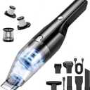 Handheld Vacuum Cordless -Car Vacuum Portable Cordless Cleaner with 11000Pa Powerful Suction,1.2lbs Lightweight, Type-C Charge, Multiple Accessories, Portable Hand Vacuum for Home, Pet and Car
