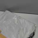 JOEJOY Deluxe Dog Booster Seat with Sturdy Metal Frame and Safety Leash for Small Pets up to 20 lbs - Portable Puppy Dog Car Seat with Thick Cushion and Storage Pockets for Small Dogs (Grey)