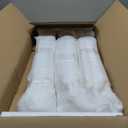 3 Set Peel and Stick Wall Molding Kit - Inner and Outer Layers Style Accent Wall Molding, Ready-to-Assemble Pre Made Wainscoting Wall Panel for Home Dcor (Premium Textured Finish)