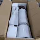 International Concepts 36" Round Top Pedestal Table with 12" Leaf-34.9" H-Dining or Counter Height, Espresso