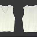 Sweater Vest Women Sleeveless V Neck Cable Knit Sweater Vest Vintage Preppy Style Pullover Fall Casual Sweater, Medium