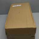 ORGIDOL 12 Pack White Plastic Storage Bins, Storage Container for Organizing, Storage Boxes with Handle for Shelves, Cute Organizer Bins for Craft, Snacks, Pantry, Cabinet, 9.69x6.7x5.7 inch