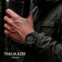 PINDOWS Men's Digital Watch, 50M Waterproof Military Tactical Sport