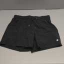 BRISIRA Mens Swim Trunks Swim Shorts Quick Dry 5 inch Inseam Beach Shorts with Compression Liner and Zipper Pocket (30, Black)