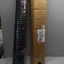 48'' x 150' Black Chicken Wire Mesh Fence, 19 Gauge Galvanized Poultry Netting and 1 inch Garden Mesh Fence Roll, Chicken Wire for Floral Arrangements/Crafts/Farm/Livestock/Pet Protection
