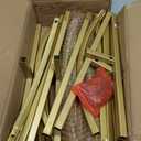 Metal Arch Backdrop Stand, 7.2FT+6FT Wedding Arch Stand, Set of 2 Backdrop Arch Stand, Metal Arch Stand for Valentines Day,Wedding Ceremony Birthday Party Baby Shower Graduation Ceremony Decoration (Gold)