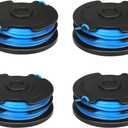 30ft 0.065" 88512 Dual Trimmer Line Compatible with Toro 51480 Electric String Trimmer 4 Pack