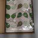 Small Photo Album 4x6 100 Pockets Linen Cover Picture Book Holds 4x6 Photos for Wedding, Baby, Family, Graduation (Tea Leaves)