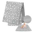 Baby Playpen Mat Cover (only Cover) Fit for 50" X 50" Baby Playpen Mat, Non Slip Waterproof Playpen Mat Protector 50" X 50"