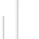 Jesginboo Paper Towel Holder Countertop, White Kitchen Paper Towels Holder, Paper Roll Holder with Weighted Base