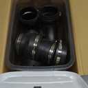 RULLINE RV and Camper Sewer Waste Plumbing Connection System Kit Compatible with 3" PVC Pipe RV Sewer Hose Fittings RV Sewer Adapter