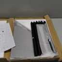 Wisuce Corner Shelf Stand - 3 Tier Bamboo Small Corner Bookshelf for Office Kitchen Bedroom Plant Stand Living Room Decor Small Space (Black)