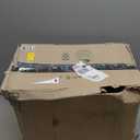 Bavni Washable Rug 8x10 Area Rug for Living Room Bedroom Dining, Washable Vintage Print Carpet, Ultra-Thin Chenille Low Pile Lightweight Rug with Non Slip Backing, Clay