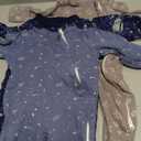 Unnivoll Baby Pajamas 100% Cotton Baby Sleepers for Newborn 0-3 3-6 6-9 Months 3Pcs Footie Pajamas Baby Boys Girls Clothes, 3-6 Months