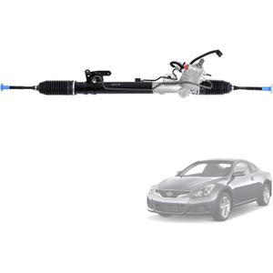 Hydraulic Power Steering Rack & Pinion w/Solenoid Assembly Replace 49001JA000 49001JA00B Fit for Nissan Altima 2007-2013 [Excluding Hybrid] Automotive Replacement Gear & Linkage Complete Unit