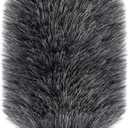 YOUSHARES Deadcat Wind Muff for Rode NTG4,MKE 600 Shotgun Microphones, Audio-Technica AT875R Shotgun Microphones, Windscreen Up to 4.7" Long