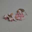 TaoBary 2 Set One Silly Goose Birthday Banner Bow Goose Theme Banner 1st Birthday Party Decoration for Baby Shower Girls Party Supplies(Pink)