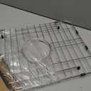 sink rack for bottom of sink,17.8"x12.5",304 stainless steel, 17.8"x12.5"Center