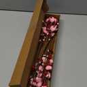 J'FLORU Valentines Day Decorations 6 Pack Valentines Day Picks Berry Stems with Pink Hearts for Valentine Decor Anniversary Wedding Decorations (Red/Pink)