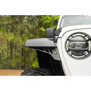 Rugged Ridge Chop Brackets for Jeep Wrangler/Gladiator | Front Fender | 11640.92 | Fits 2018-2025 Jeep Wrangler JL Rubicon; 2020-2025 Jeep Gladiator JT Rubicon