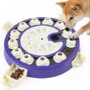 Dog Puzzle Toy, Level 3 in 1 Interactive Dog Toys for Boredom, Food Treat Dispensing Slow Feeder, Brain Mental Stimulation Puzzles Games for Small Medium Large Smart Dogs