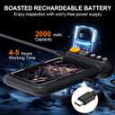 Daxiongmao Endoscope Camera with Light, Dual Lens 1080p HD Borescope, IP67 Waterproof Snake Camera Ideal for Inspecting Walls, Vents, Automotive Engines, Pipes A Great Tool Gift for Men (16.5ft)