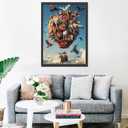 Tucocoo Animals Jigsaw Puzzles for Adults 1000 Pieces, Hot Air Balloon Art Jigsaw Puzzle 27 x 20 inches Colorful DIY Handwork Puzzles for Home Decoration Gifts, Family Puzzle Perfect for Game Nights