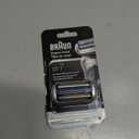 Braun Series 7 Electric Shaver Replacement Head, Easily Attach Your Shaver Head for a Shave as efficient as Day one, Compatible with New Generation Series 7 Shavers, 74S, Silver