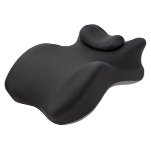 Ergonomic Bed Rest Pillow,Multi-Functional Comfort Cushion Bed Lounge Pillow for Adults, Multi-Use Comfy Pillow for Belly Sleeping, Reading, Phone Use, Back Support, and Intimate Moments, Black