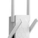 WiFi Extender Signal Booster Dual Band 5.8GHz&2.4GHz, WiFi Booster for Home Covers Up to 10200 Sq.ft and 45 Devices, Wireless Signal Amplifier 1200Mbps WiFi Repeater w/Ethernet Port, 1-Tap Setup