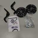 PRUNUS Flash BIKE Training Wheels for 12 14 16 18 20 Inch.Training Wheels for Kids Bike is Heavy Duty.Bicycle Training Wheel is Suitable Single Speed Bike