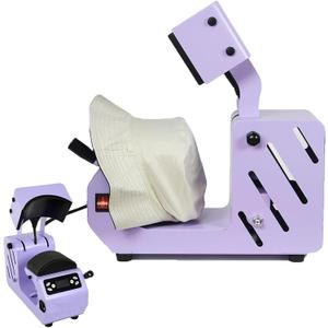 Auto Hat Heat Press Machine, Cap Sublimation Transfer Press with 2pcs Interchangeable Hat Pads for Adult Hats and Children's Hats Auto Hat Heat Press Machine, Cap Sublimation Transfer Press with 2pcs Interchangeable Hat Pads for Adult Hats and Children's Hats