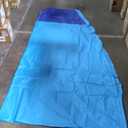 Innovative Cordless Beach Shade - Windproof Sun Shelter for Beachgoers - Portable Canopy Tent with Easy Assembly - Lightweight Sun Shade for Beach, Wind Sail Protection, and Outdoor Adventures
, Blue 18x5-10 ft.